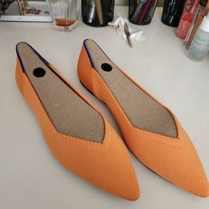 Rothy's size 9 tangerine points